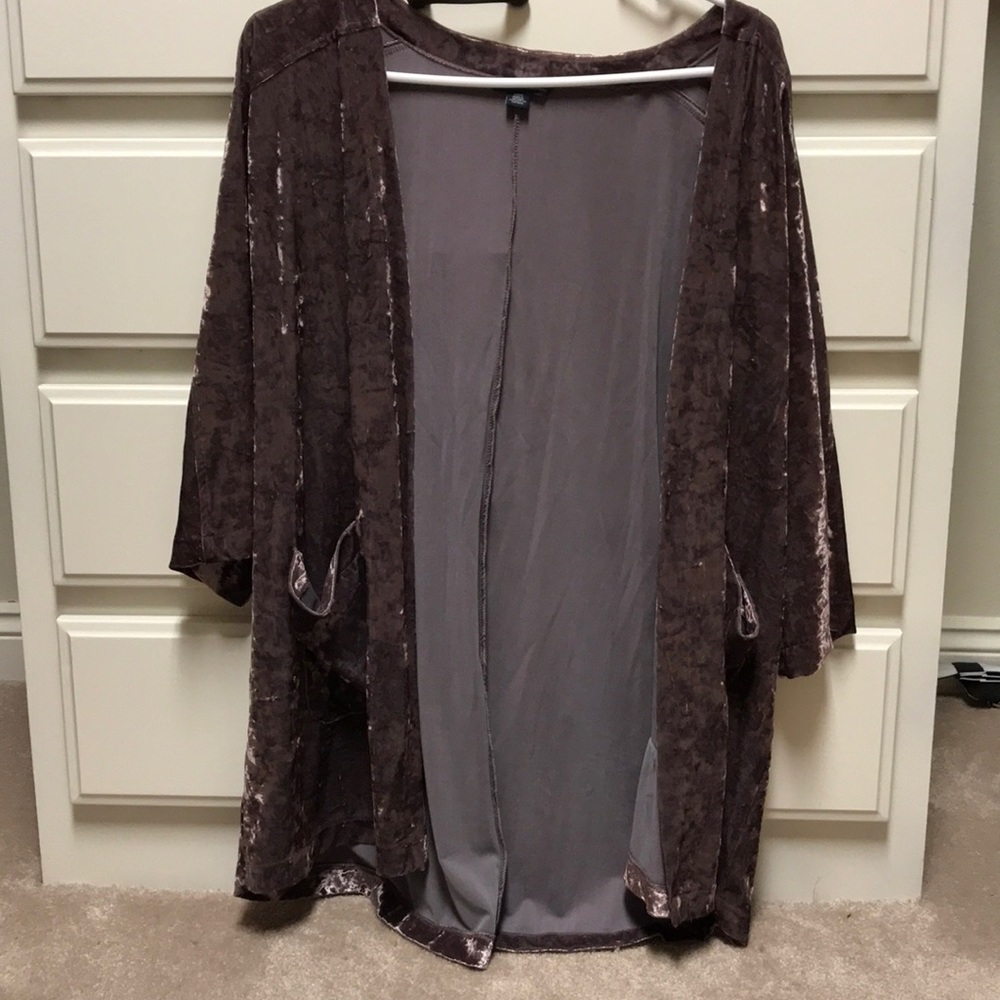 Crushed Velvet Kimono